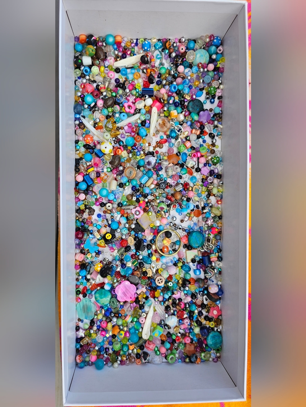 Mixed Assorted Beads and Charms - Colorful Jewelry Supply